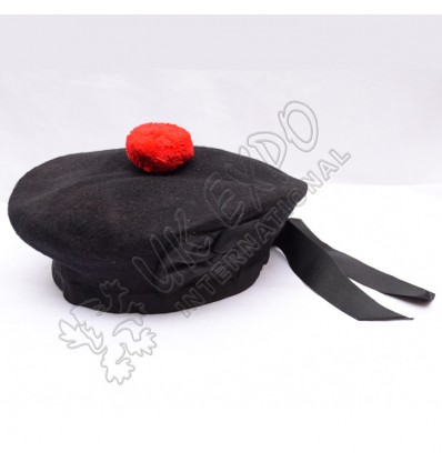 Black Balmoral Hat Plain