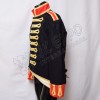 Dark Blue With Red color and cuff with Golden Baird Turn Back is white Real Turn back