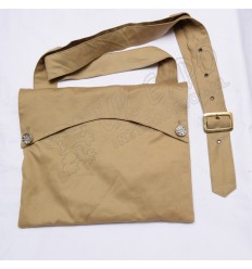 Bread Bag Khaki Tan Color 100% Cotton