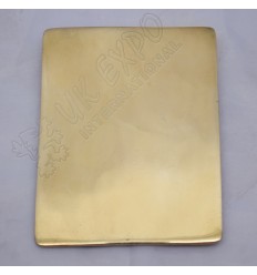 Plain Brass chest Plate