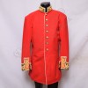 RED COLOR COLDSTREAM GUARDS OFFICER COLONEL DRESS TUNIC JACKET
