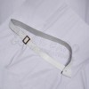 White Leather Cross Belt with boynet holder