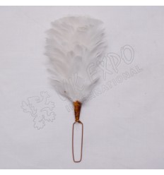 White Color Feathers Hackles