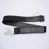 2 inches Wide Double sided Leather Belt with Snaps Closing Celtic Buckle