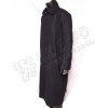 Great Coat with Double Brest Black Color