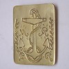 Anchor Brass Chest Plate fit any Cross Belt