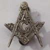 Scottish Masonic Brass Antique Metal Badge