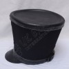 Shako Hat With White Color Threads & Embossed on Brim