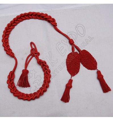 Red Shako Hat Cord