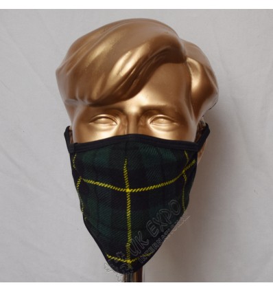 MacDonald Clan Tartan Scottish Style Mask