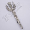 Scottish Celtic knot Sword Shiny Antique Kilt pin