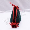 Dark Green With Red Piping BICORN Hat