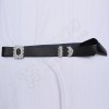 Mekenzie Modern Tartan PVC shine in Black Color With ruber sole