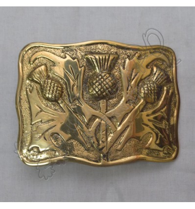 New Scottish Brass Antique Kilt Belt Buckle