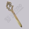Celtic Knot Design Brass Kilt Pin – Traditional Scottish Brooch