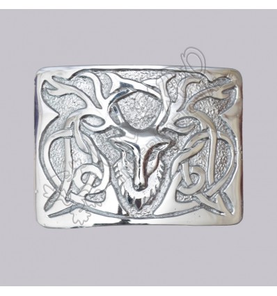Stage Celtic Brass Antique Scottish Baby Buckle