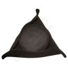 Brown Leather Tricorn Medieval Pirate Hat