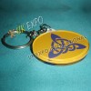 Harp Double Side Printed Key Chain