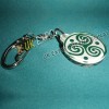 Harp Double Side Printed Key Chain