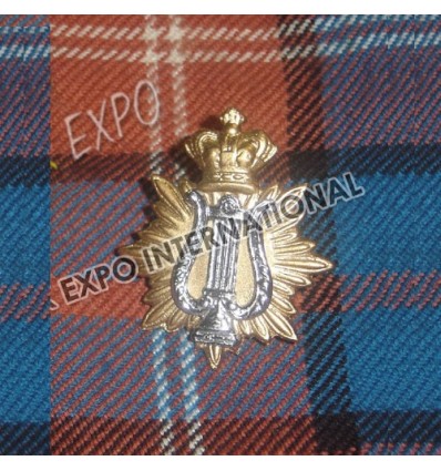 Crown Harp Metal Badge