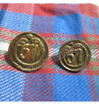 57th Regiment of Foot button