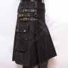 Black color Silver Bullion Hand Embroidery Doublet