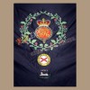 42nd Regiment Royal Highland Black Watch Large Flags Hand Embroidery Blue color flag