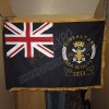 Gibraltar sear scouts 1914 Great Britain Large Flag Double Embroidery and Double Fabric with Gold Fringe