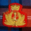 Civil War Badge Gold Bullion on Red