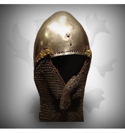 Fine Silver Medieval Head Armor Helmet