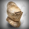 Fine Silver Medieval Head Armor Helmet