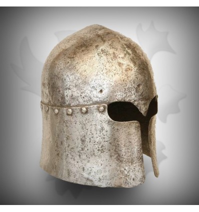 Fine Silver Medieval Head Armor Helmet