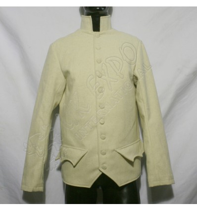 Napoleonic British jacket Main Body Cream color wool