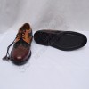 Mekenzie Modern Tartan PVC shine in Black Color With ruber sole