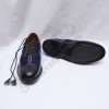 Mekenzie Modern Tartan PVC shine in Black Color With ruber sole