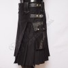 New Style Black Hybrid Two-Tone Utility Kilts