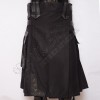 New Style Black Hybrid Two-Tone Utility Kilts