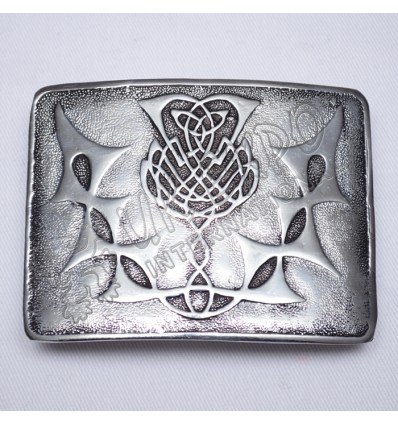 Scottish Celtic Design Bronze Buckle