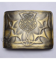 Scottish Celtic Design Bronze Buckle